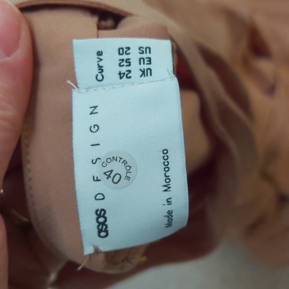 ASOS drape front dress - Picture 5 of 5